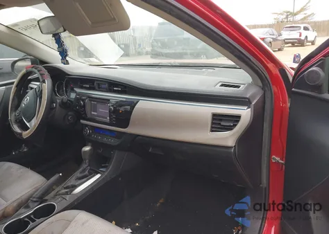 2014 Toyota Corolla Le из США, поврежденный, VIN 2T1BURHE9EC009911